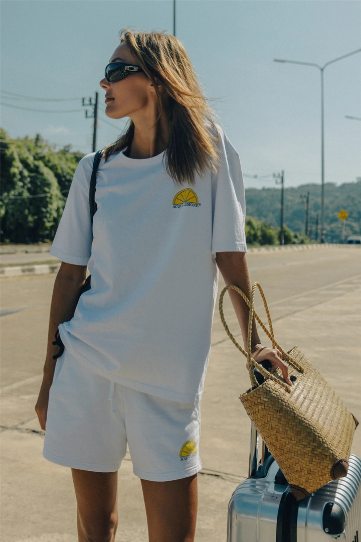 Heavy Tee Lemonade White