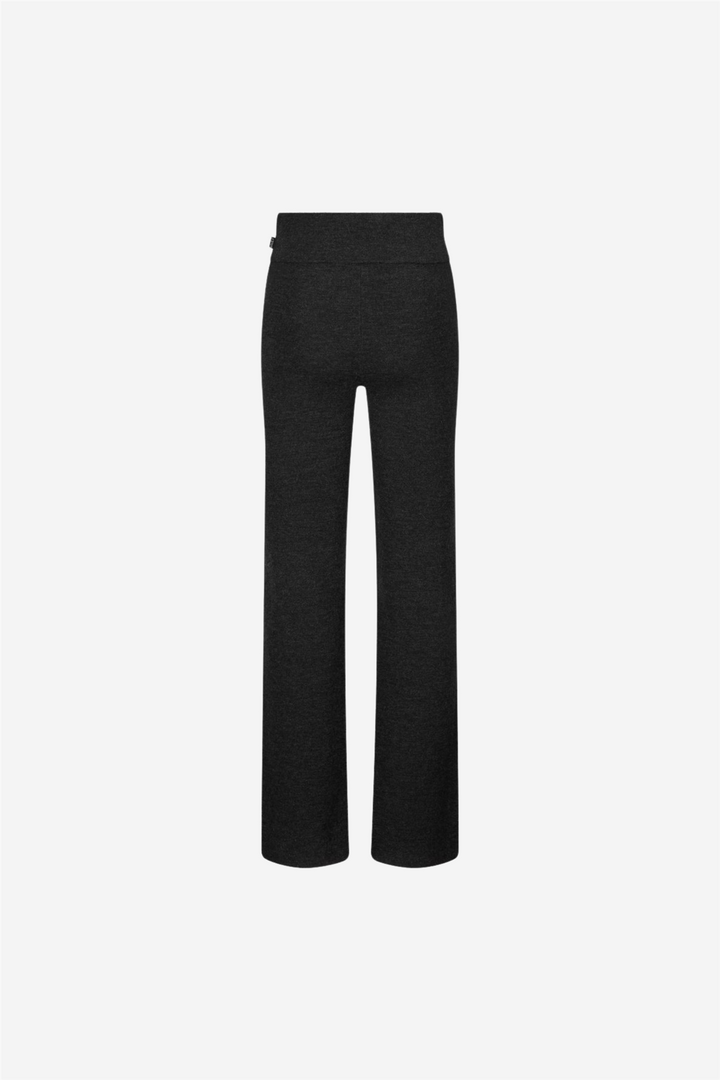 Evi Merino Pants Dark Grey Melange