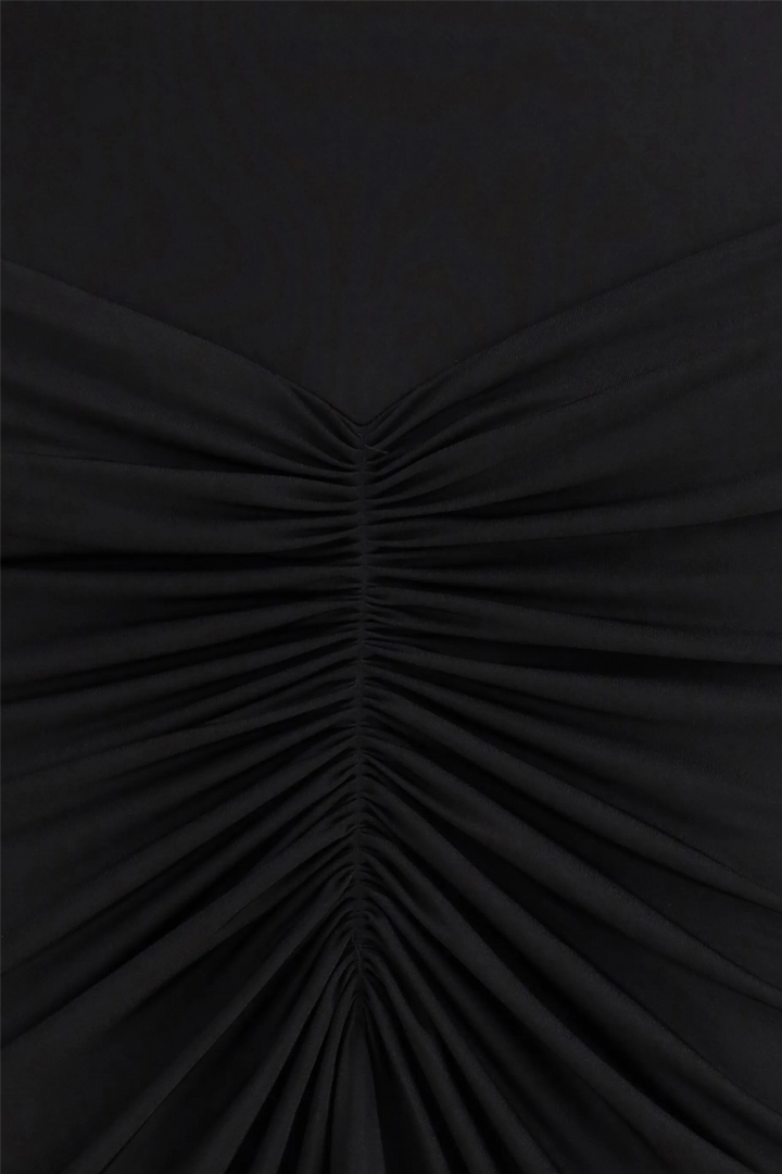 Warwick Turtleneck Maxi Dress Black