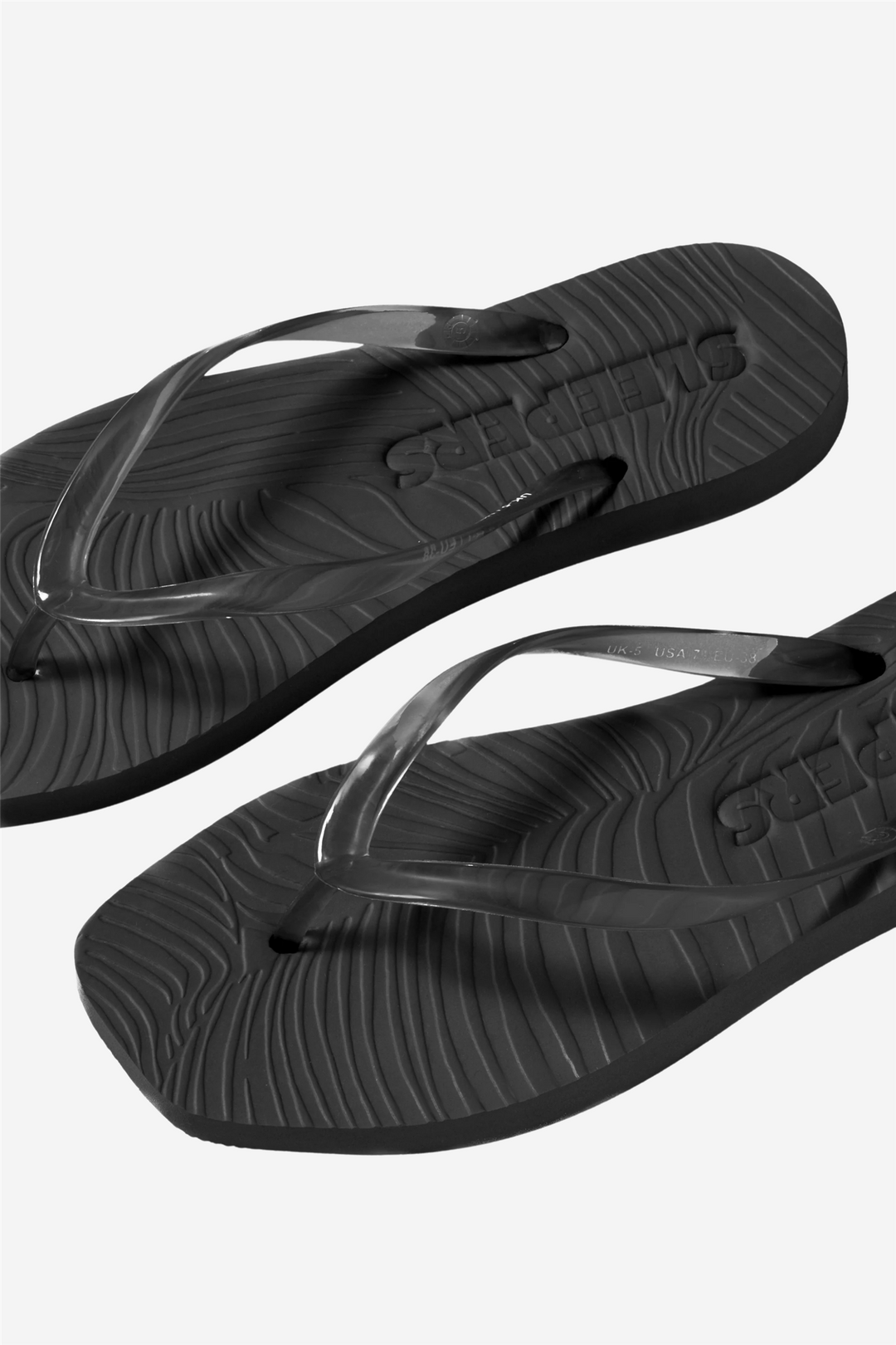 Tapered Black Transparent