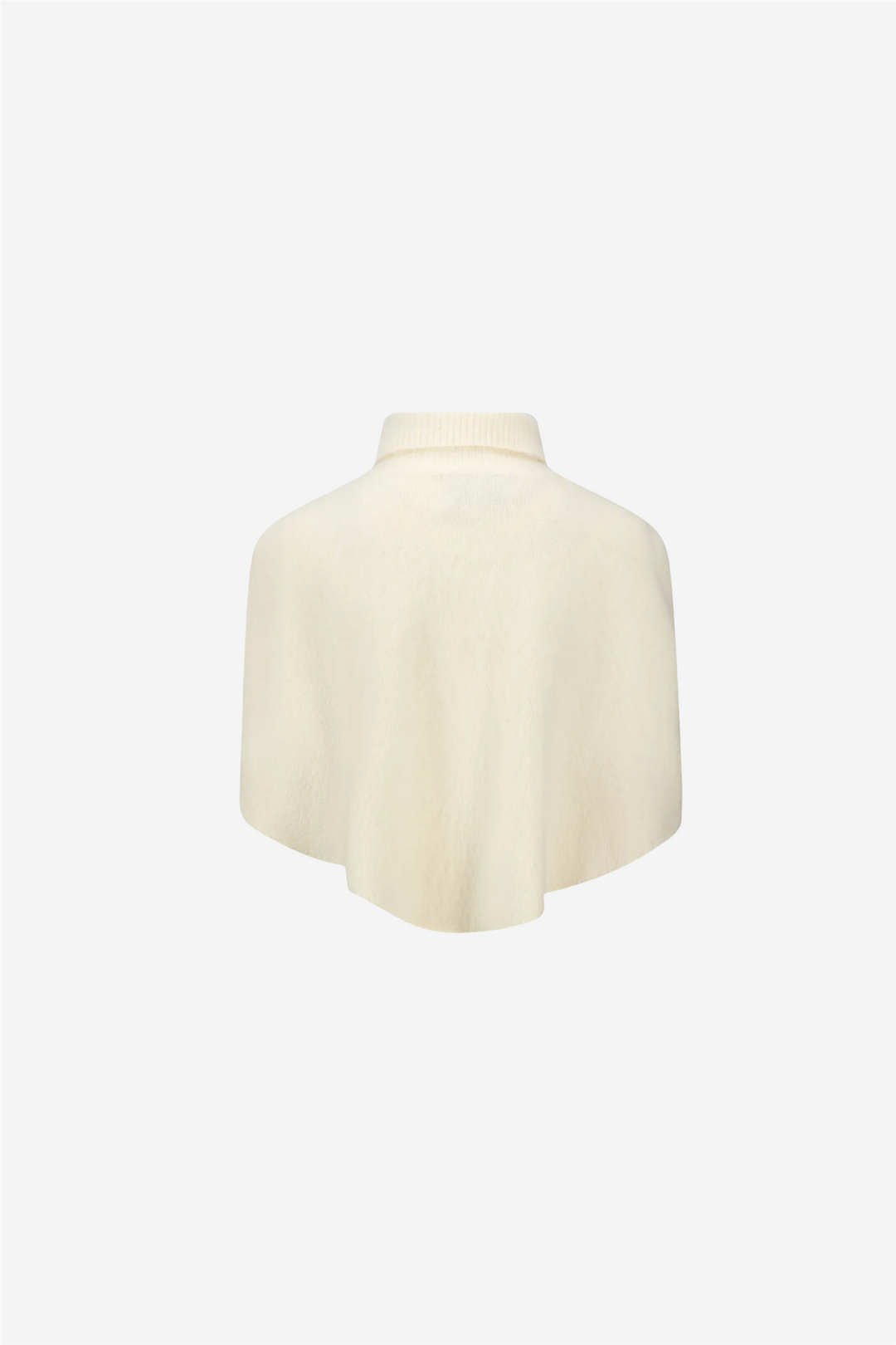 Maiken Brushed Poncho White