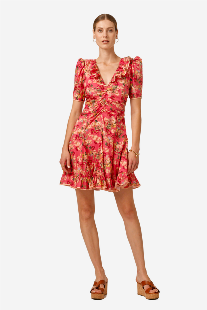 Cotton Party Mini Dress Crush