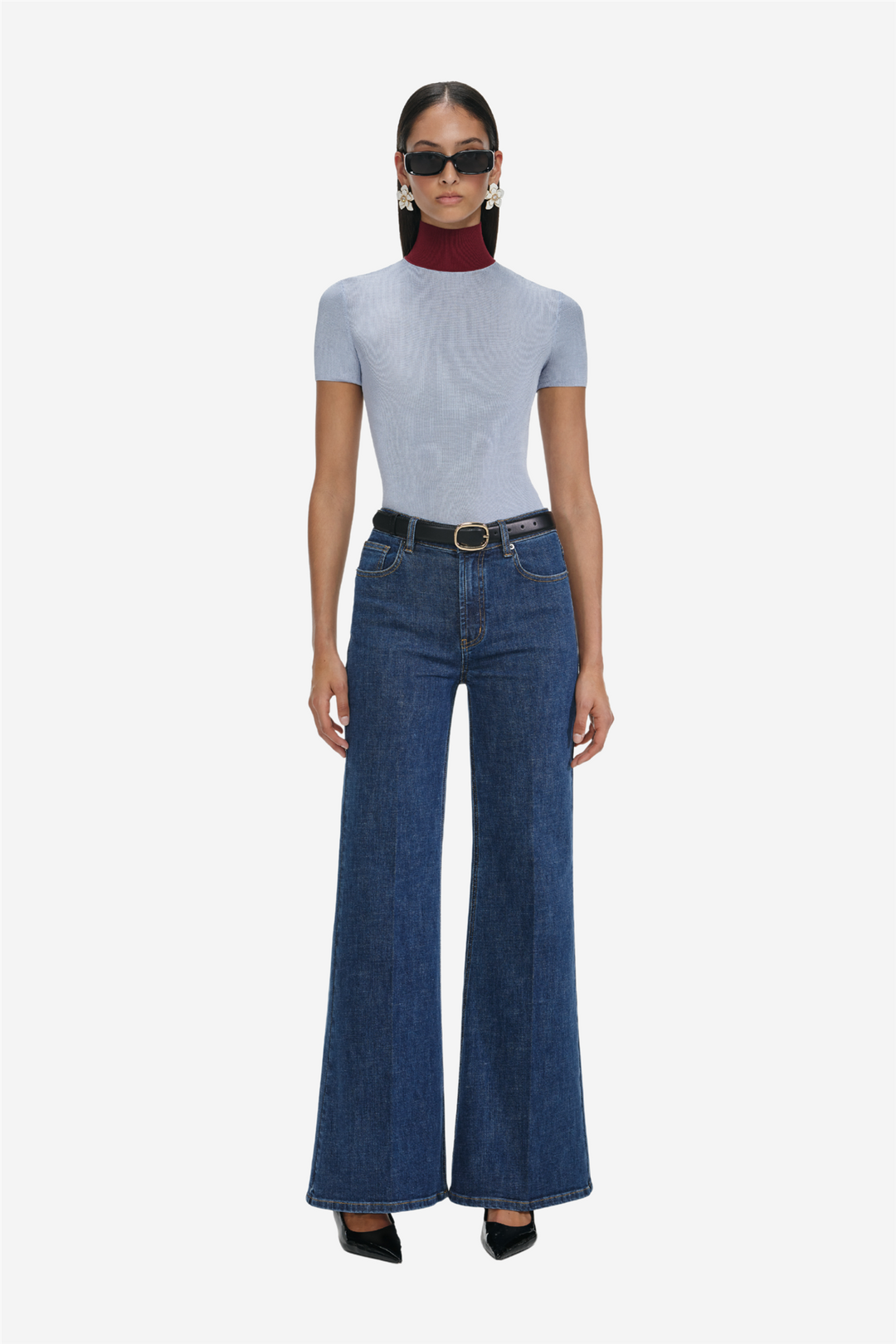 Flared Jeans Blue