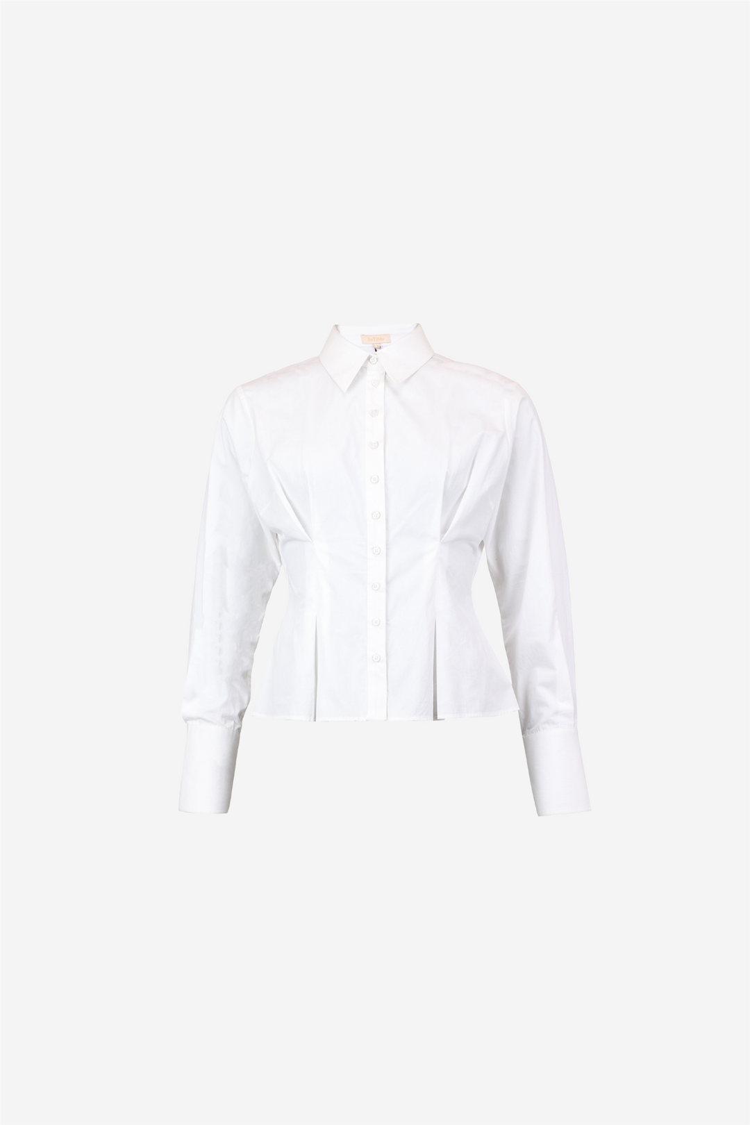 Poplin Fitted Shirt White
