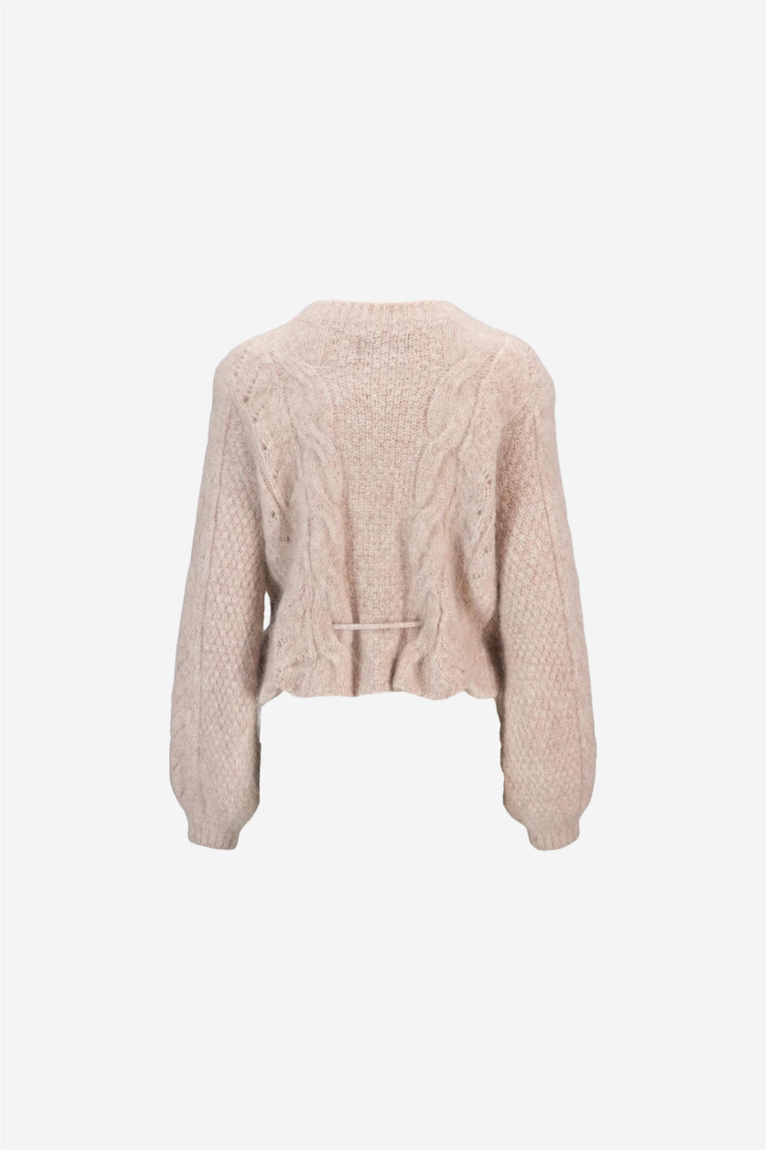 Sophia Chunky Cardigan Beige Melange