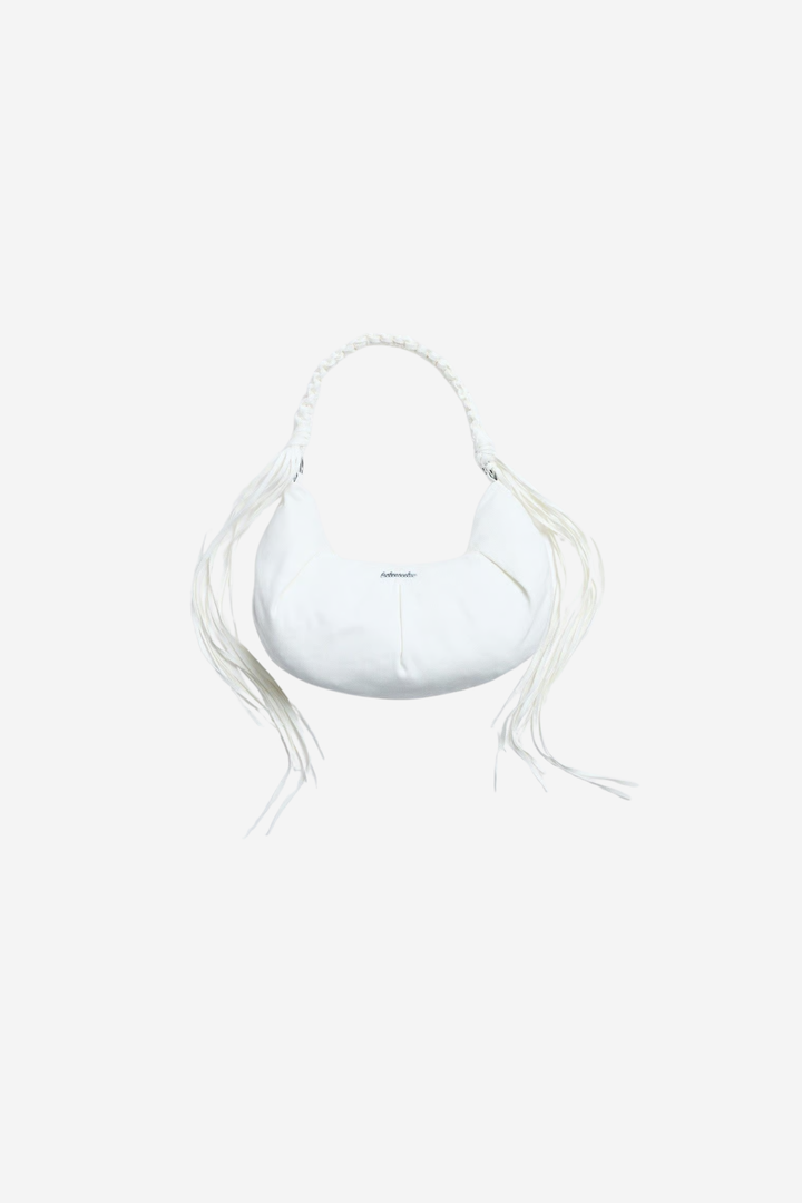 Cocoon Denim Small Bag White