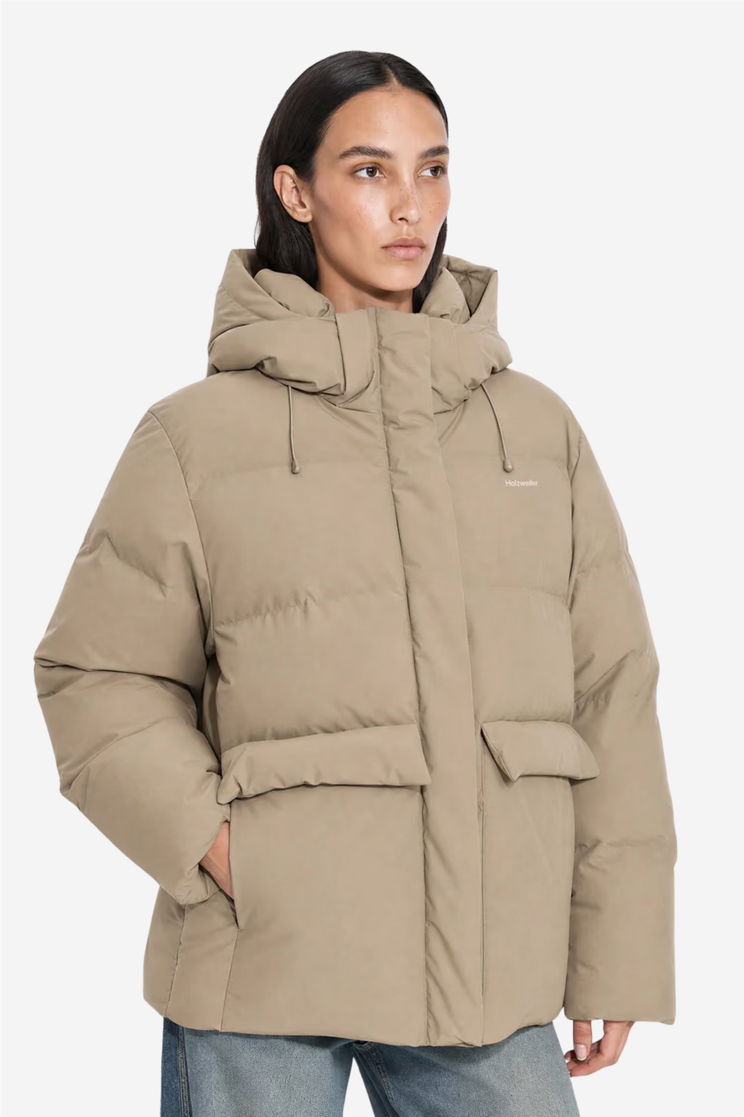 Besseggen Down Jacket Dk. Sand
