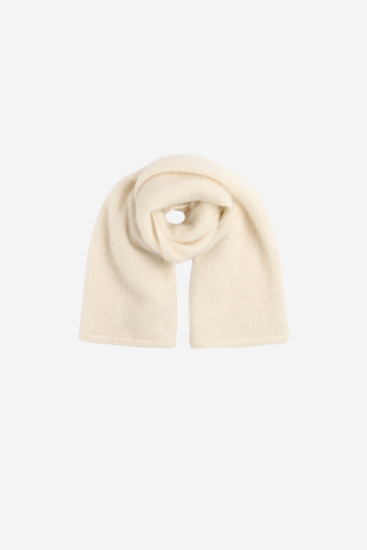 Natalie Chunky Scarf Bright White