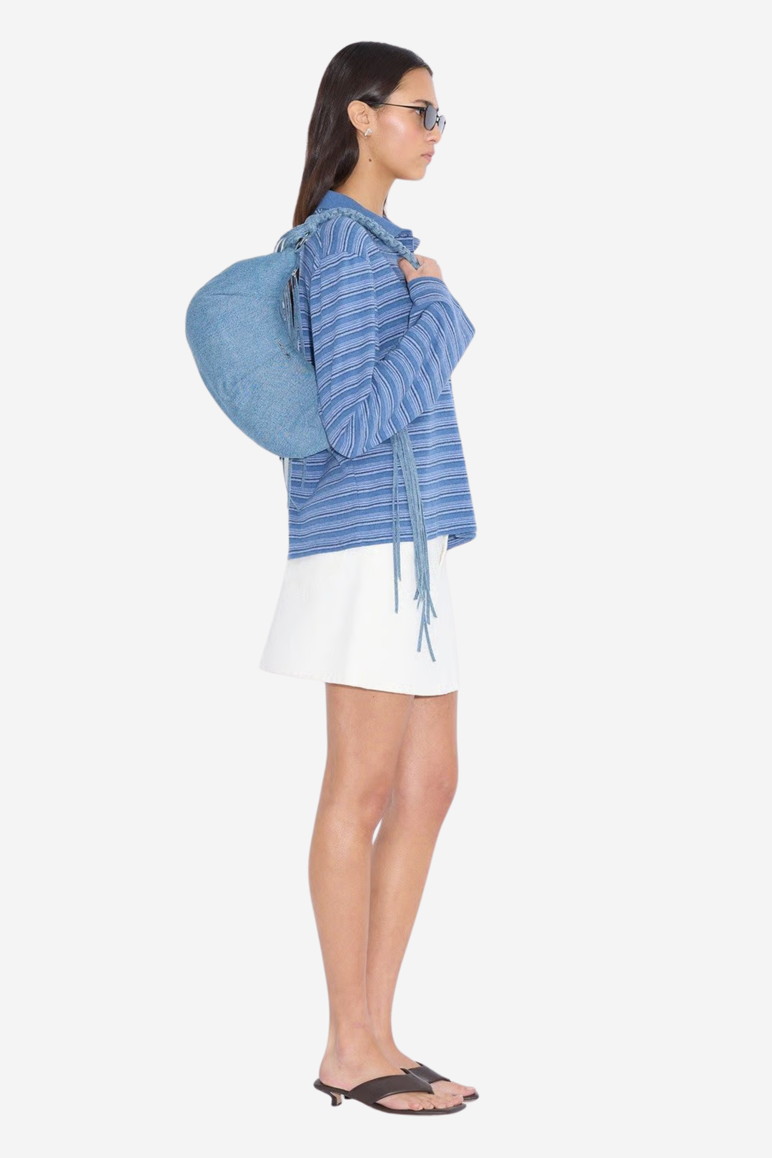 Cocoon Denim Small Bag Mid Blue