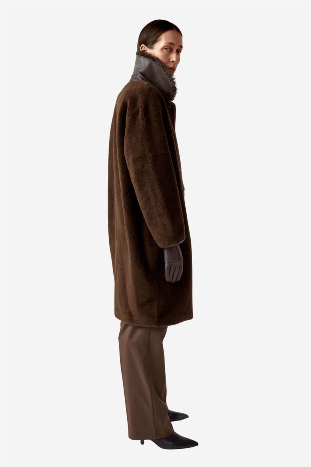 Elda Lamb Fur Coat