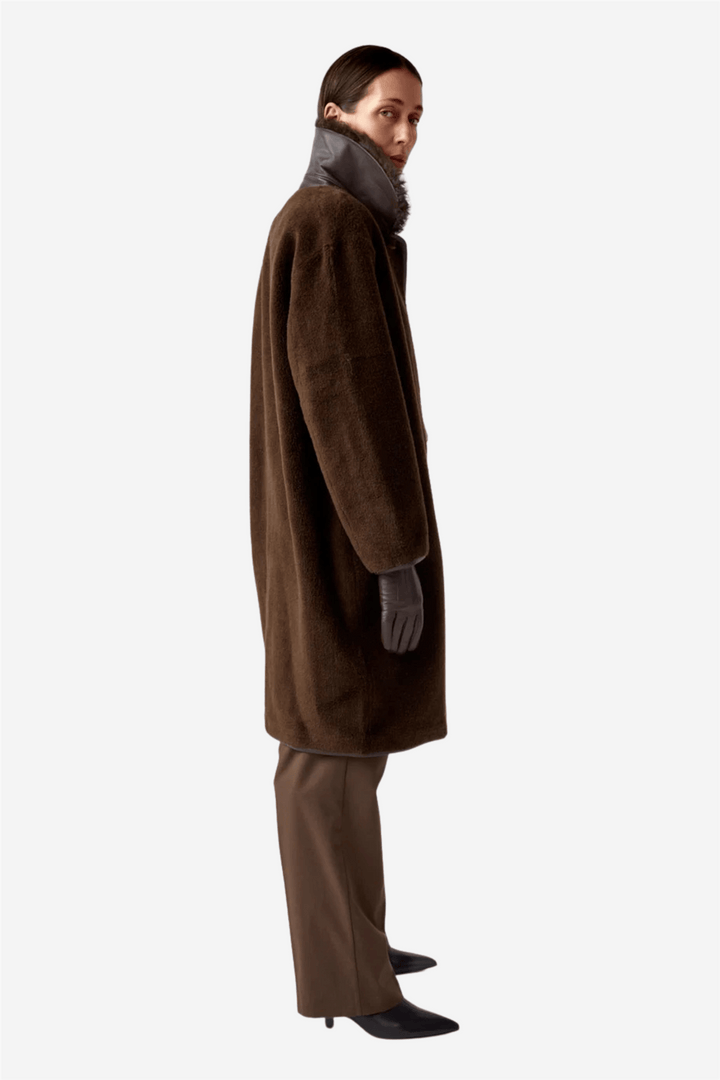 Elda Lamb Fur Coat