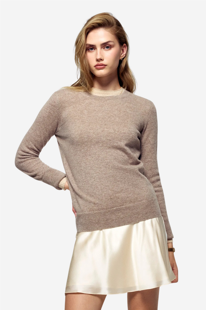 Crewneck Sweaters Taupe
