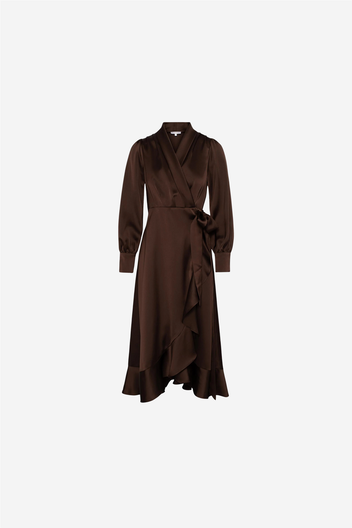 Iza Midi Dress Espresso