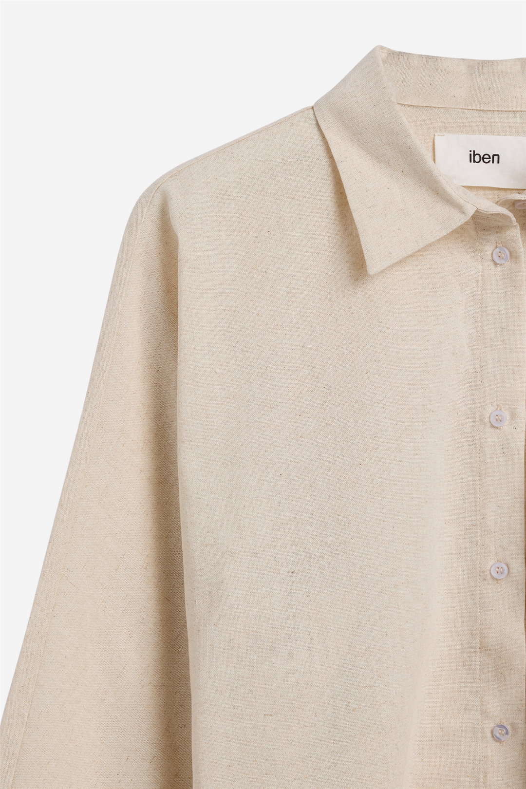 Atari Linen Shirt Raw Beige