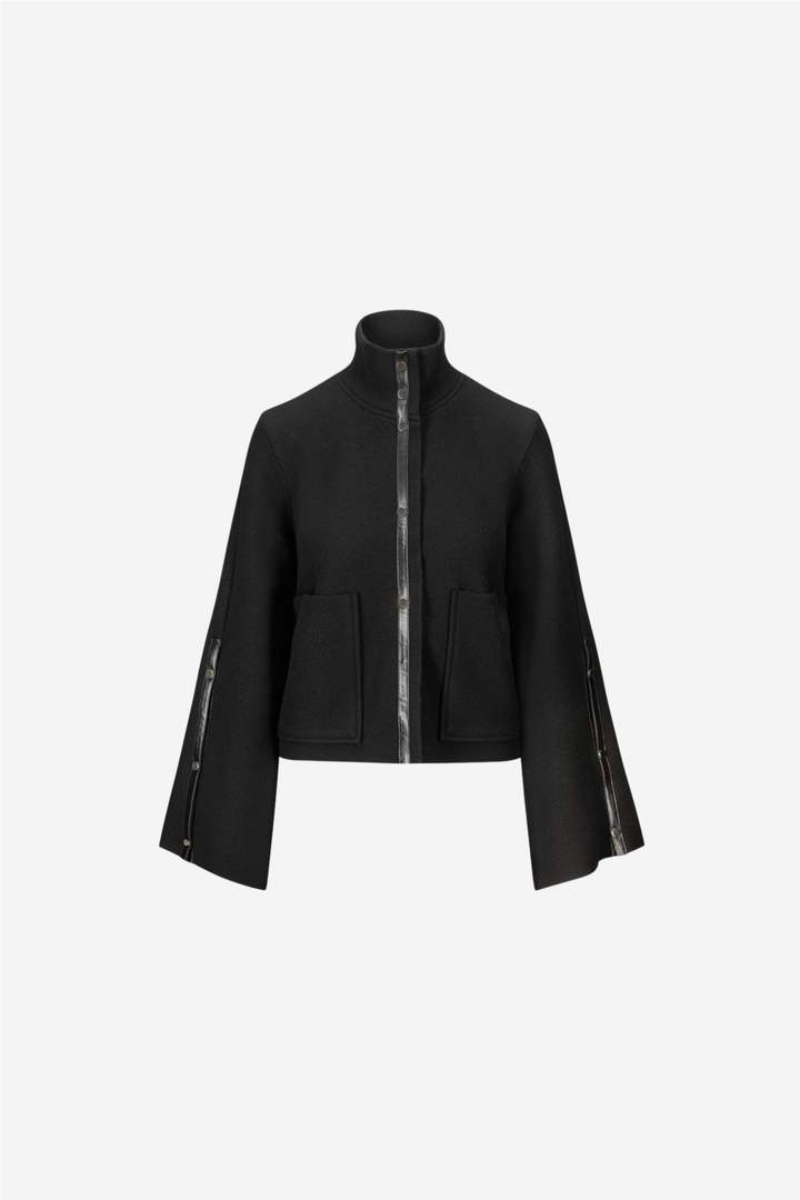 Enola Merino Jacket Black