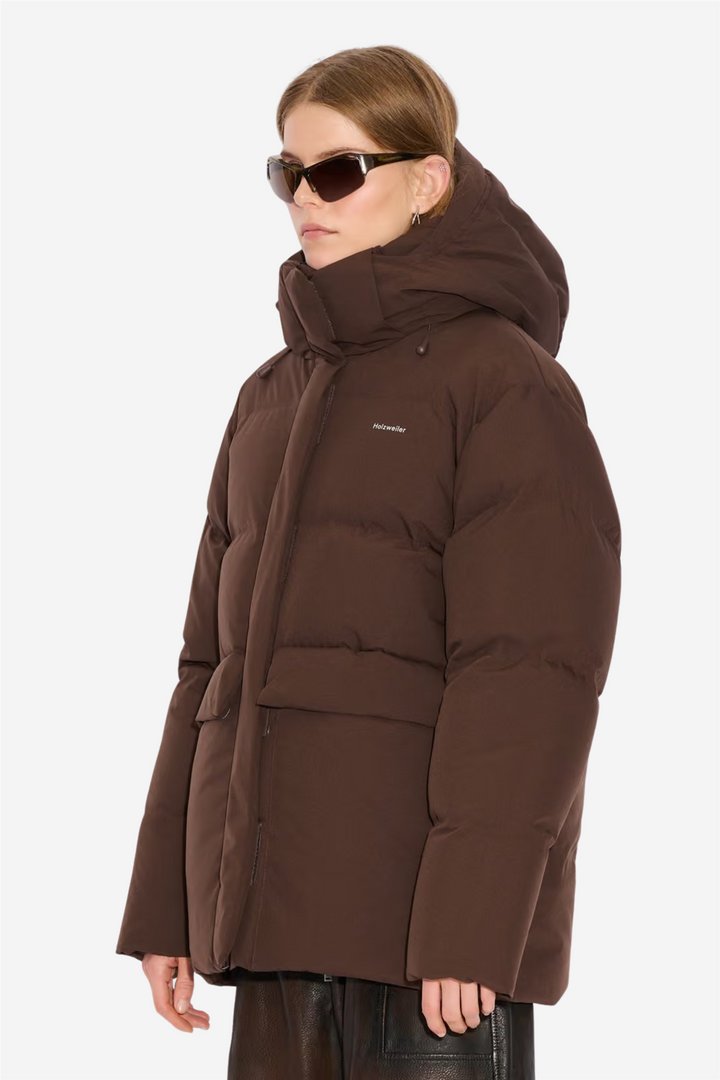 Besseggen Down Jacket Dk. Brown