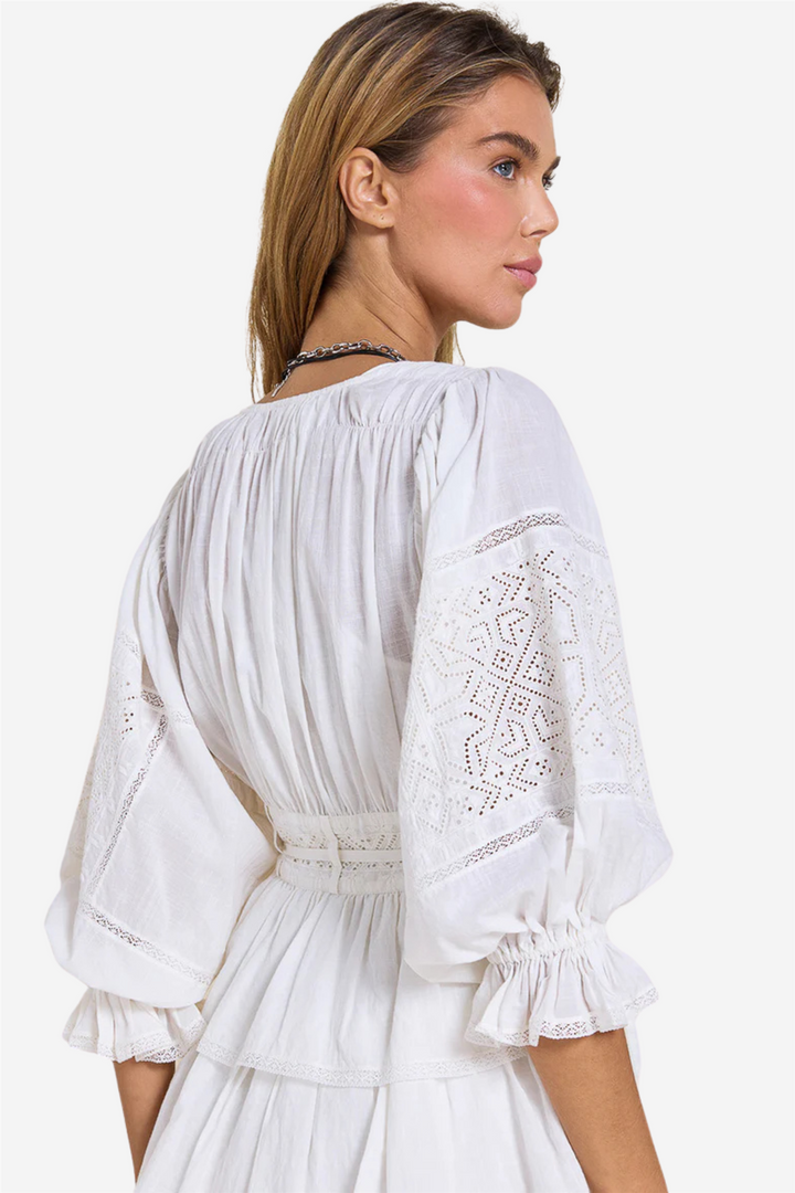 Aria Dress Simply White