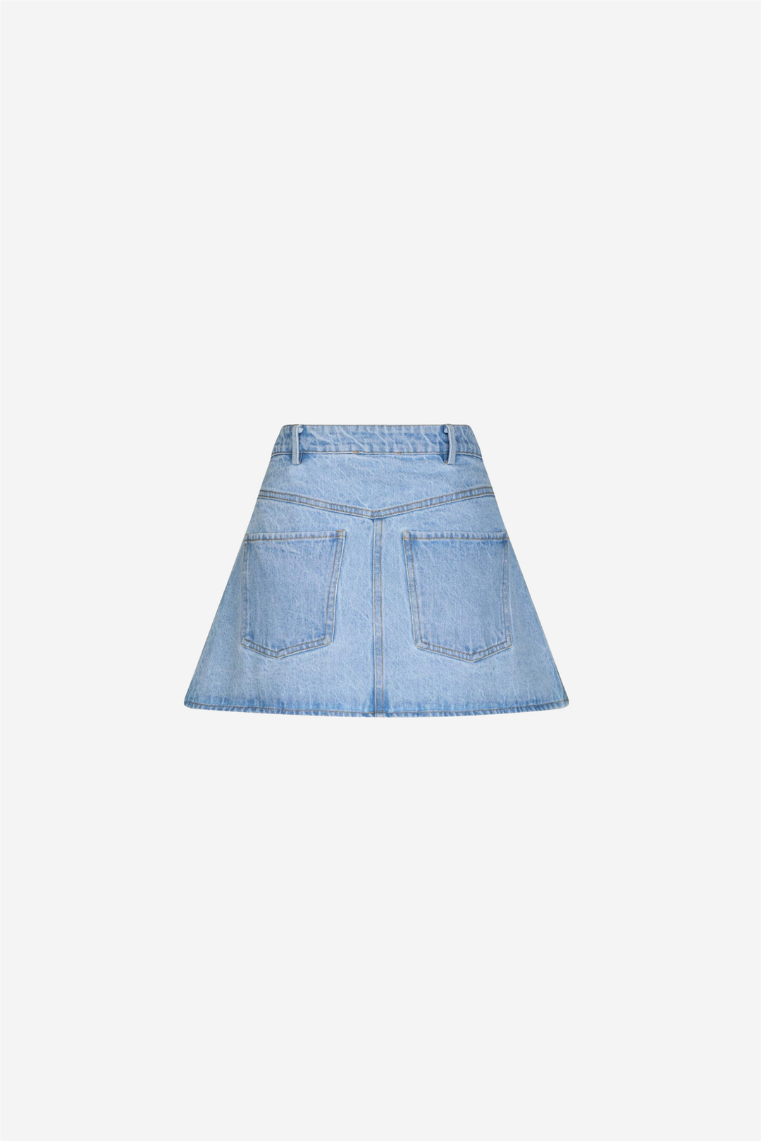 Coddie Denim Skirt Light Blue