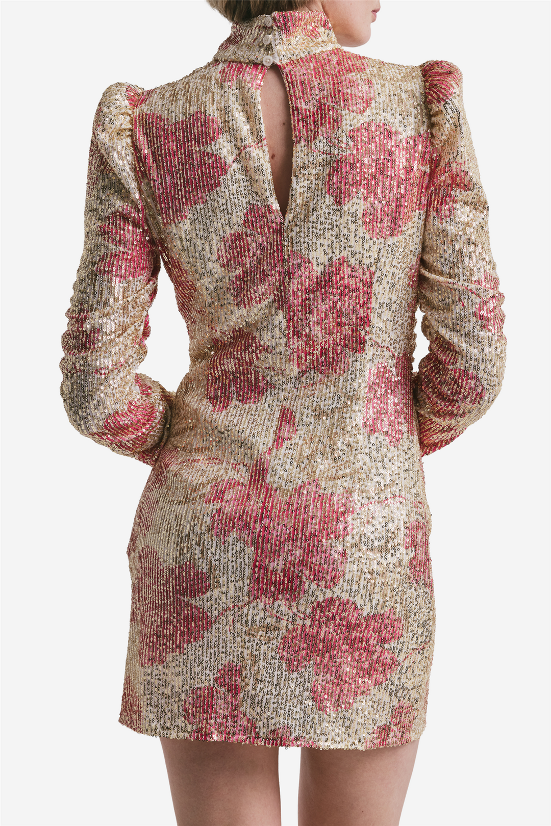 Sequins Rouching Dress Serenade