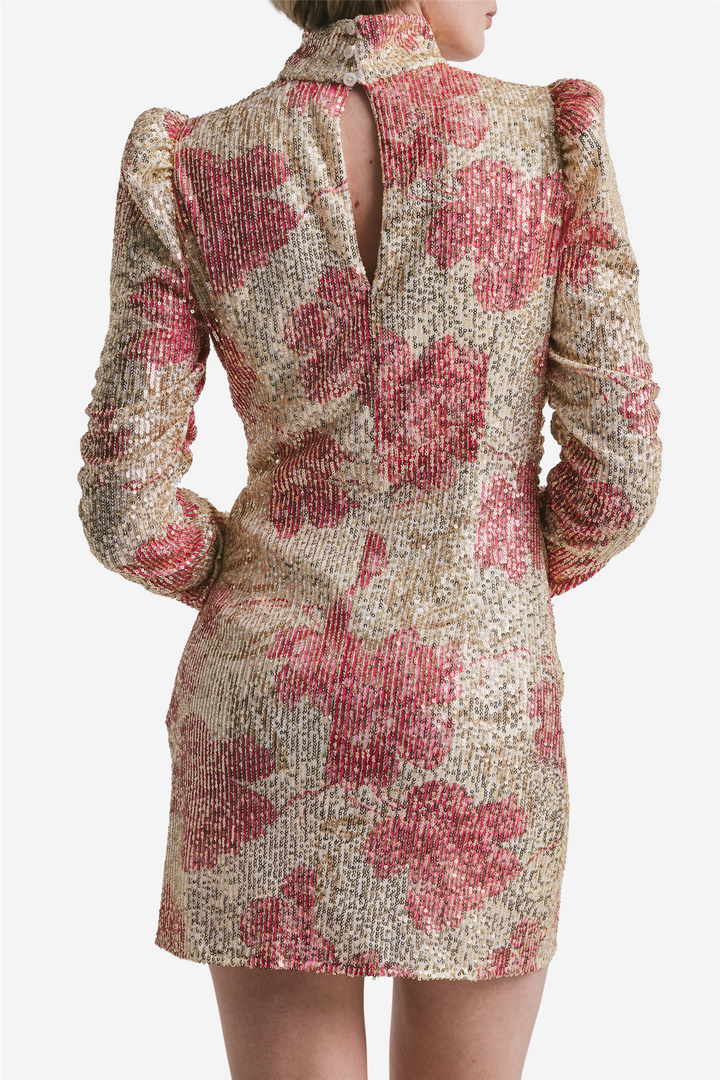 Sequins Rouching Dress Serenade