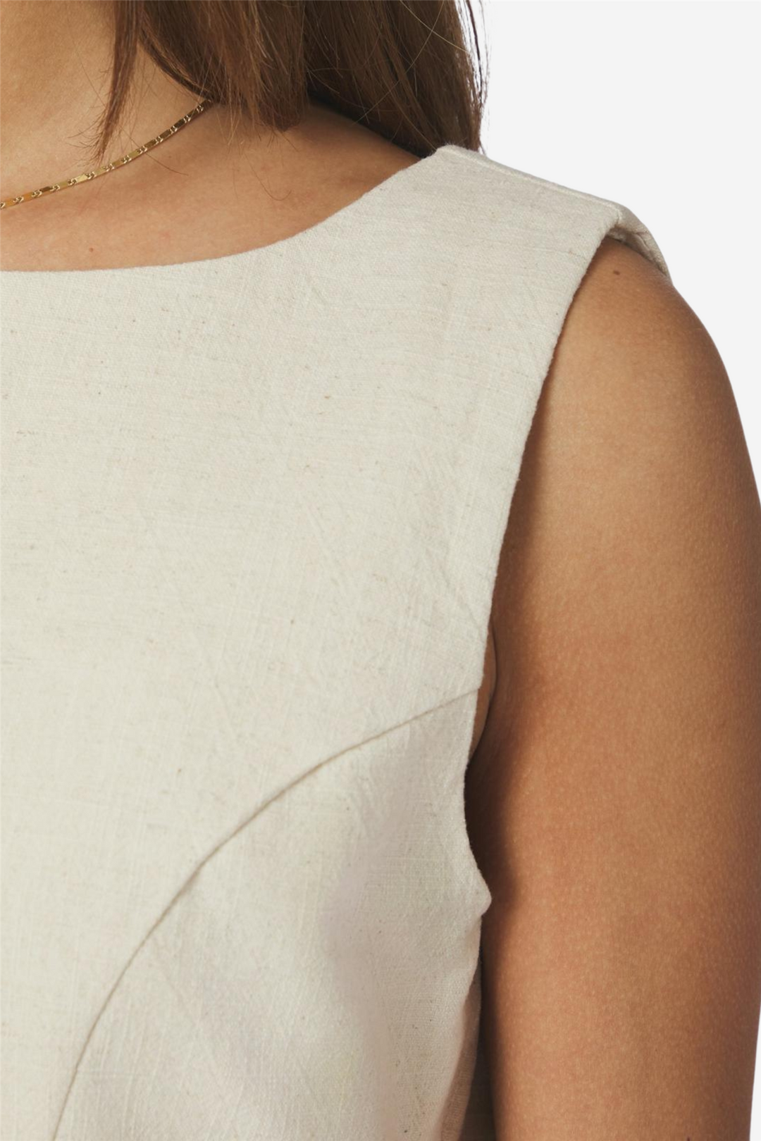 Bruna Ramie Dress Natural