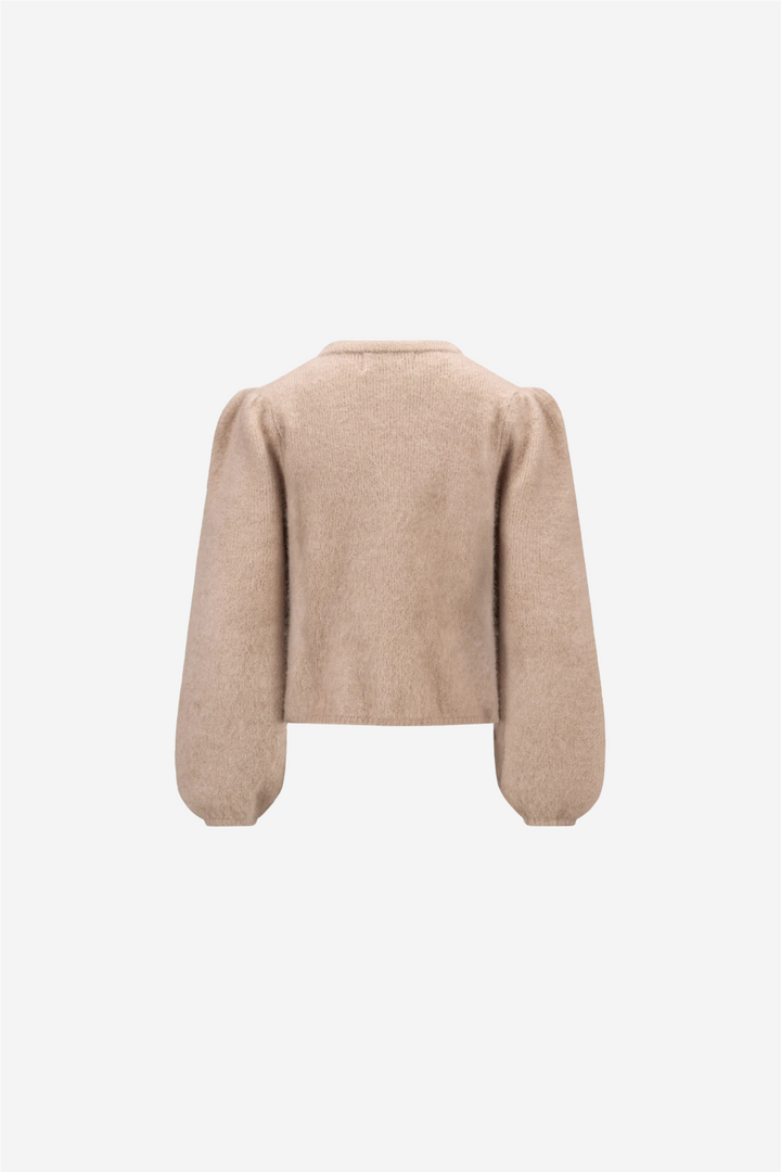 Amelia Chunky Cardigan Hazel Beige