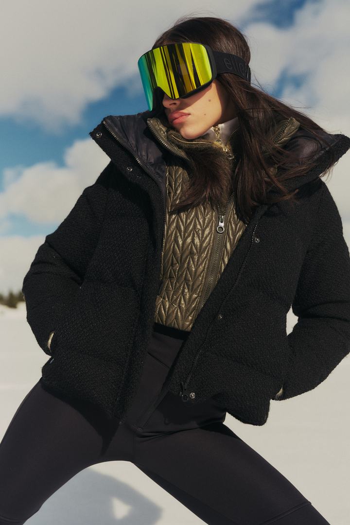 Indie Tweed Jacket Black