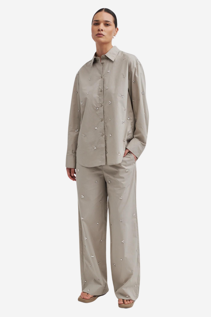 Calli Trousers Vintage Khaki