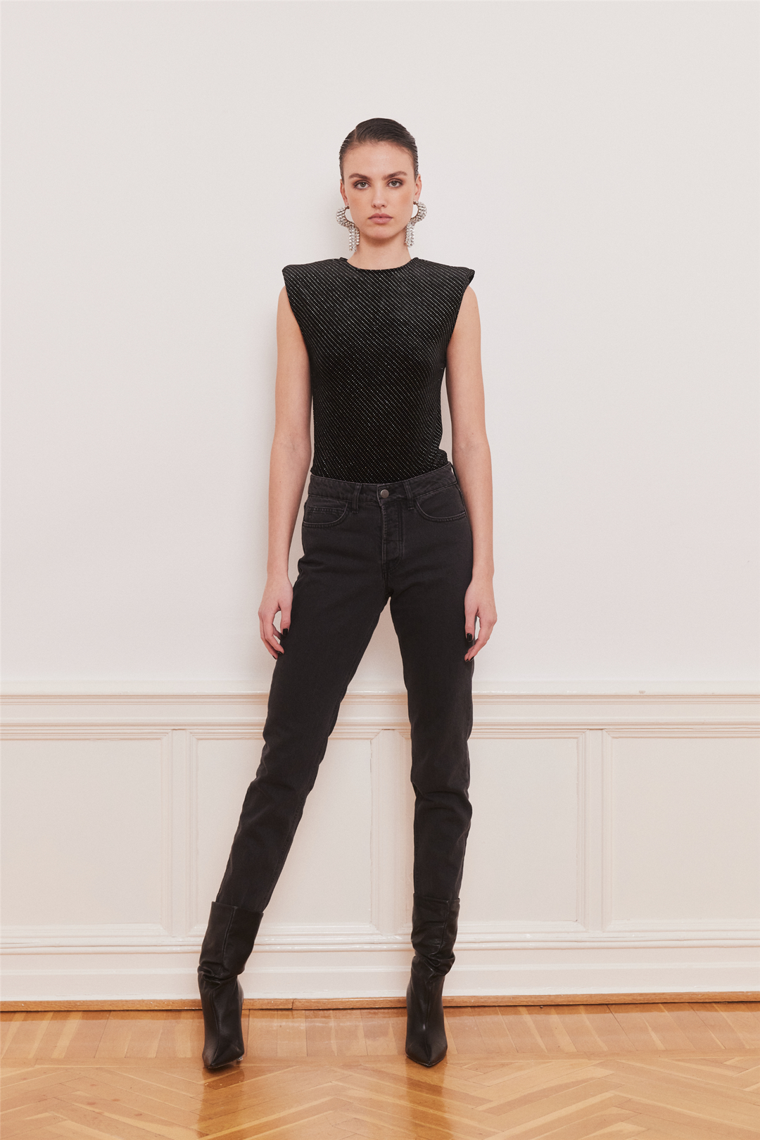 Midnight Bodysuit Black