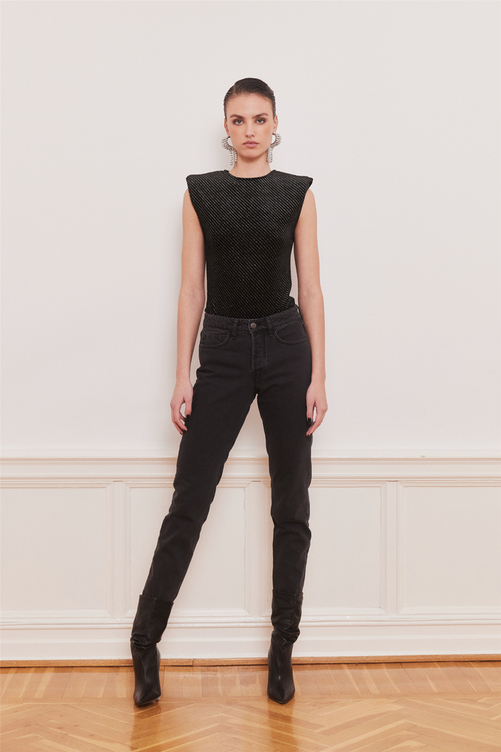 Midnight Bodysuit Black