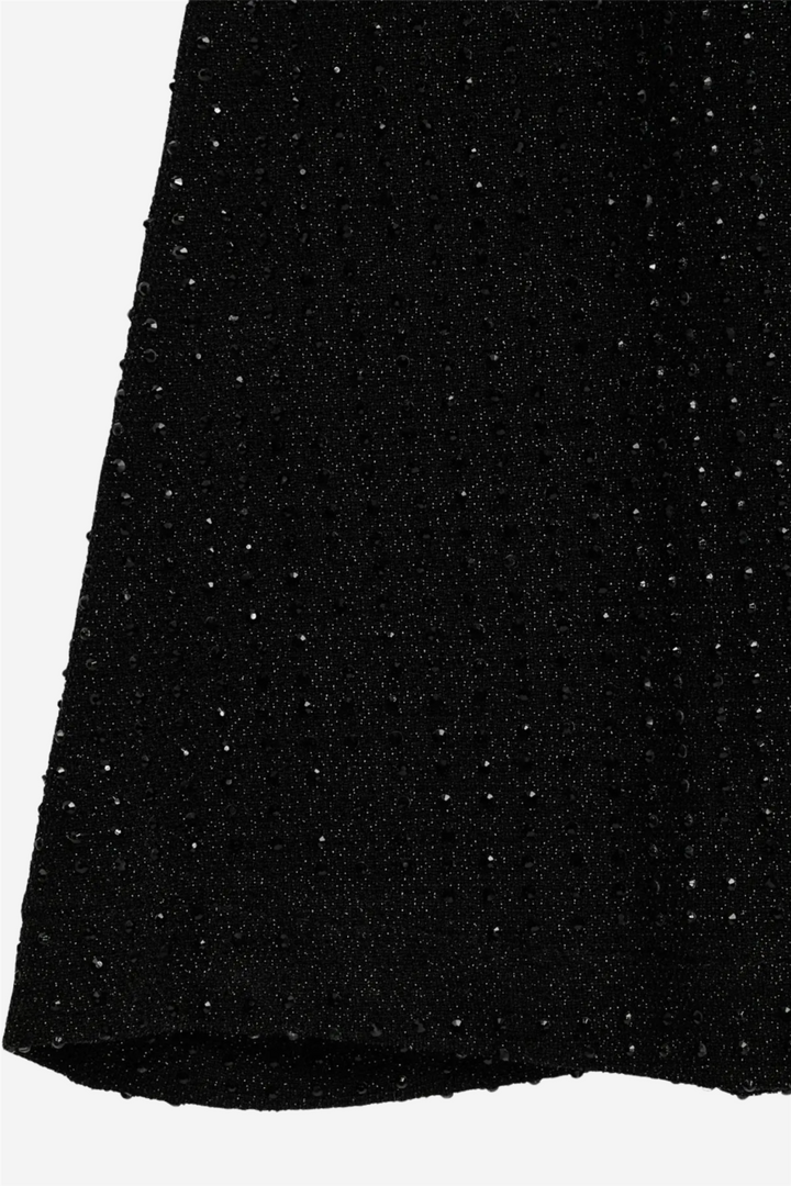 Luxe Sequin Skirt Black