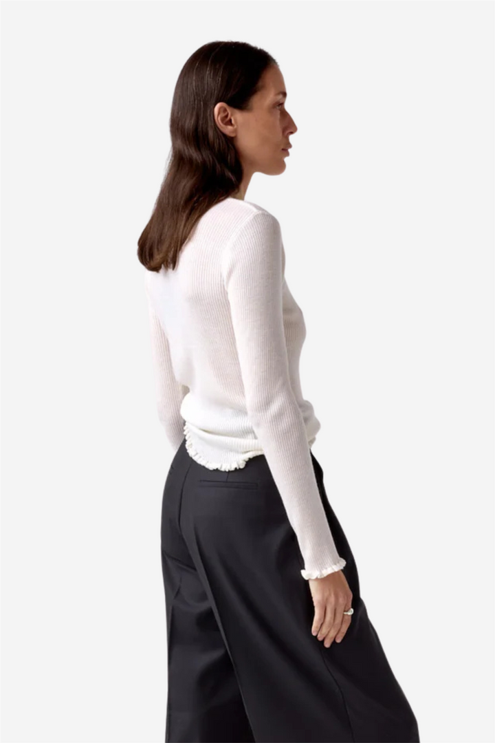 Manu Merino Sweater White