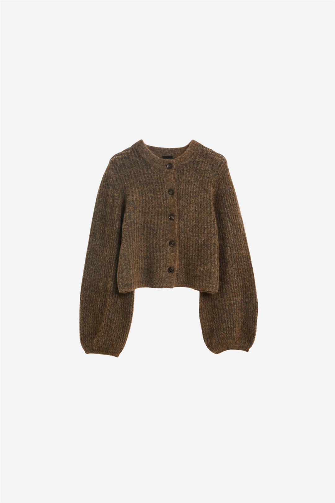 Sofia Mohair Cardigan Chocolate