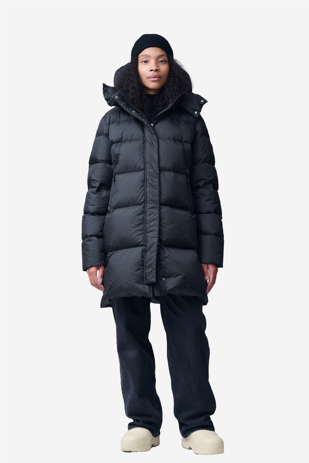 Savoie Long Down Jacket Black Me My Cousin