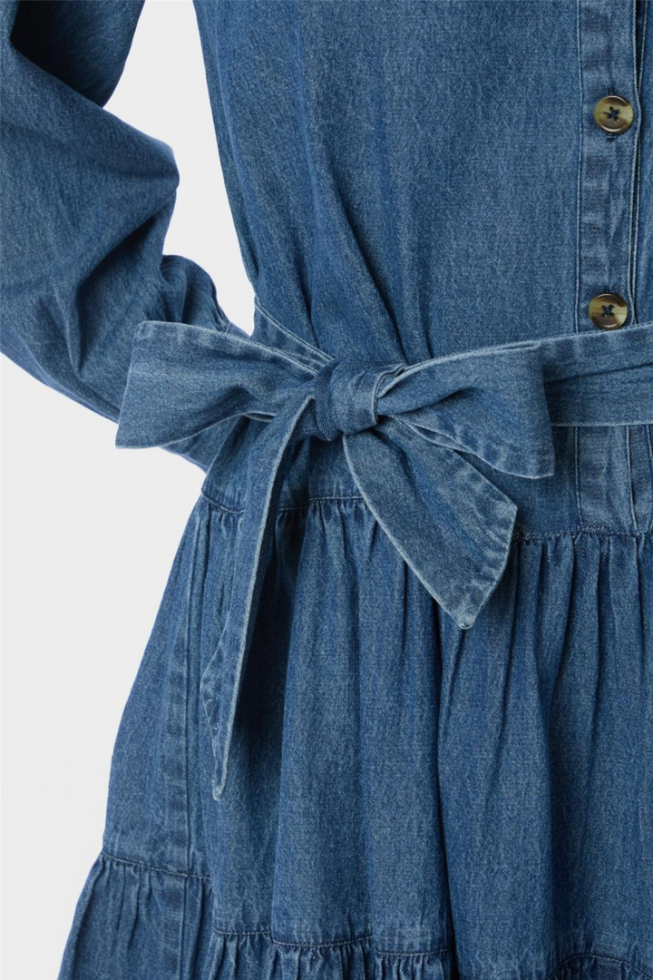 Latifana Denim Dress Blue