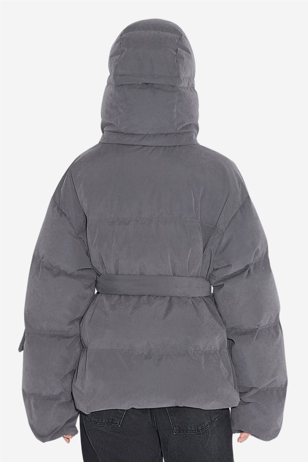 Steilia Brushed Down Jacket Grey