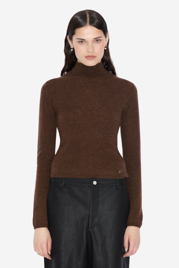 Cashmere Turtleneck Taupe