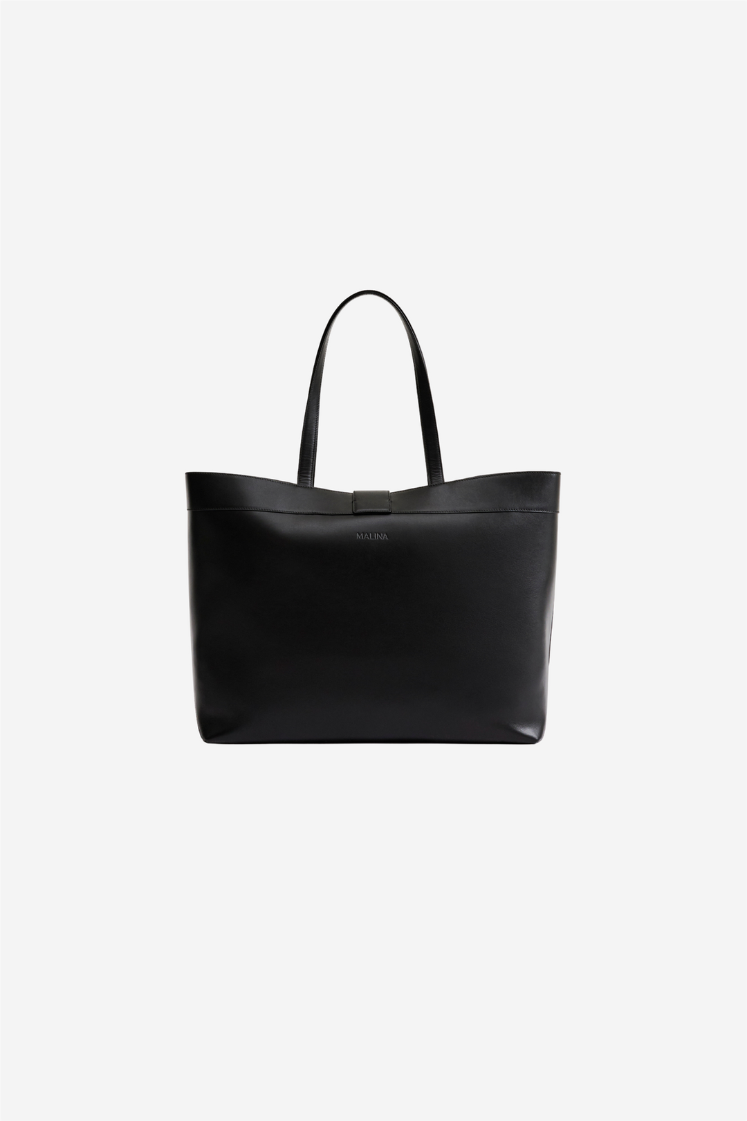 Monogram Grand Leather Tote Black