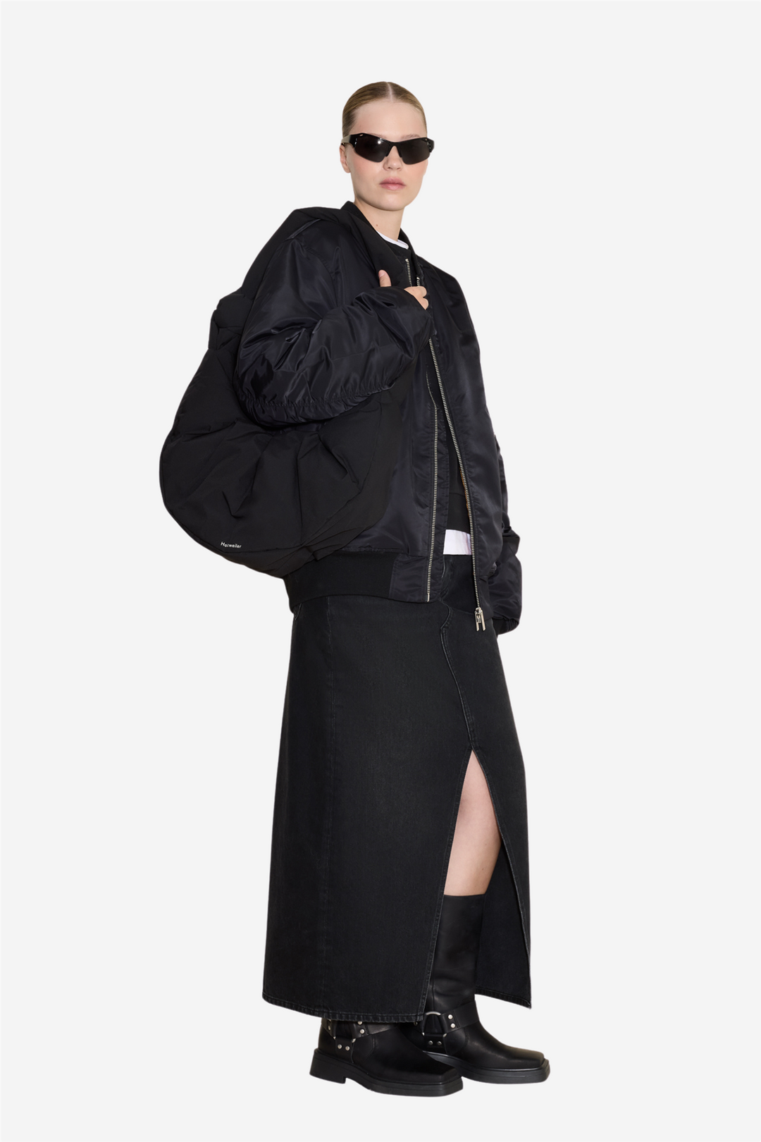 Cocoon Down Sling Bag Black