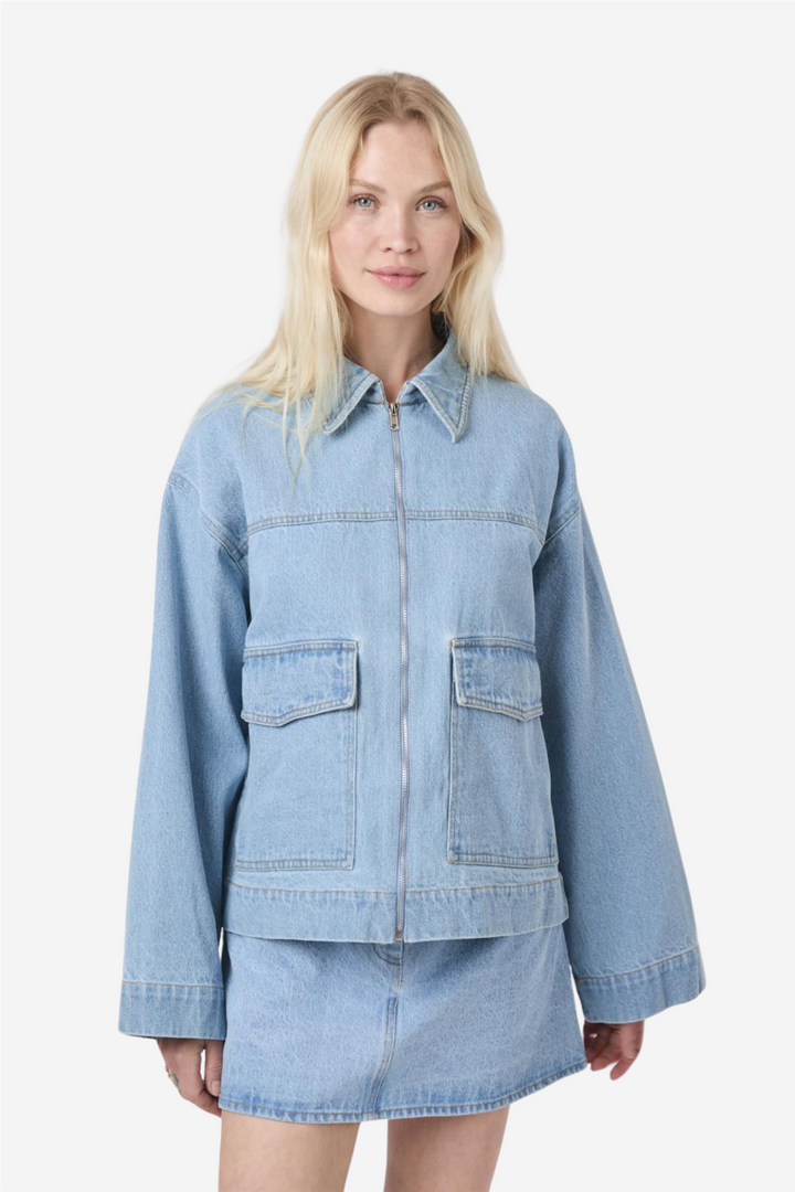 Titan Denim Jacket Light Blue