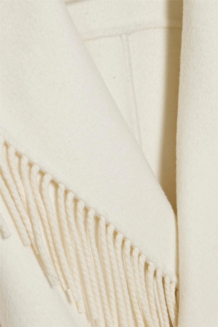 Rowen Fringe Jacket Frost