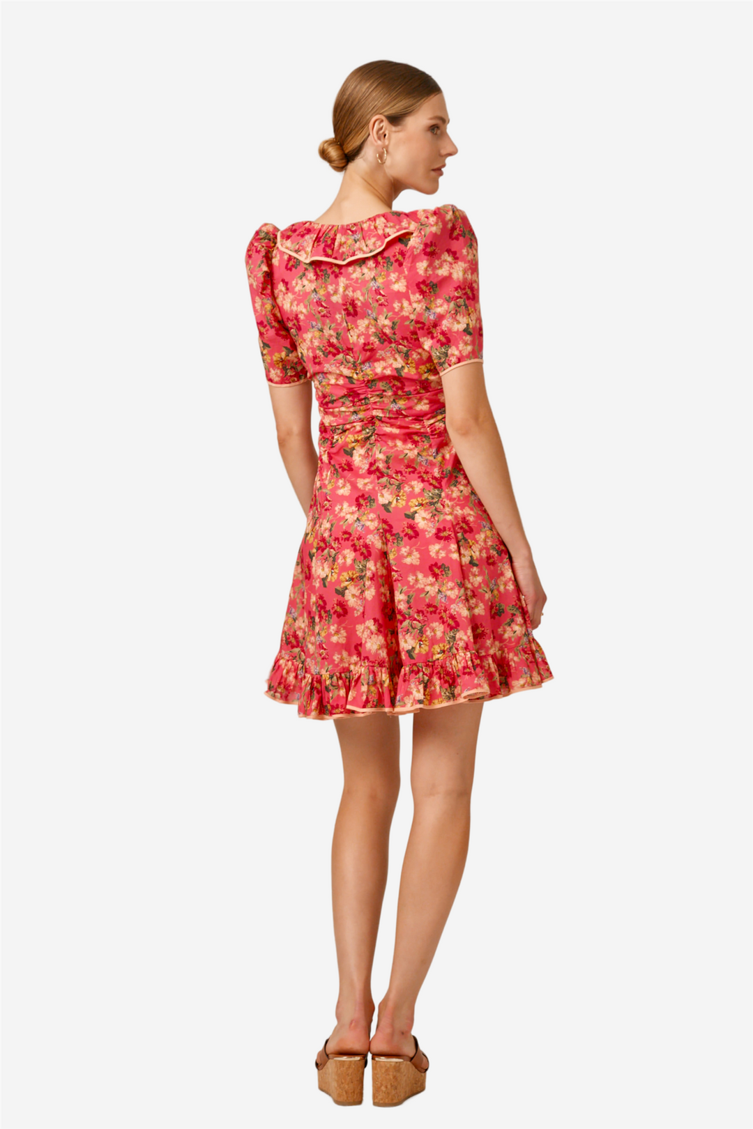 Cotton Party Mini Dress Crush