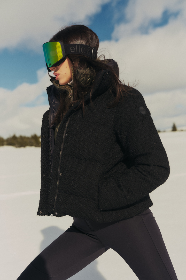 Indie Tweed Jacket Black