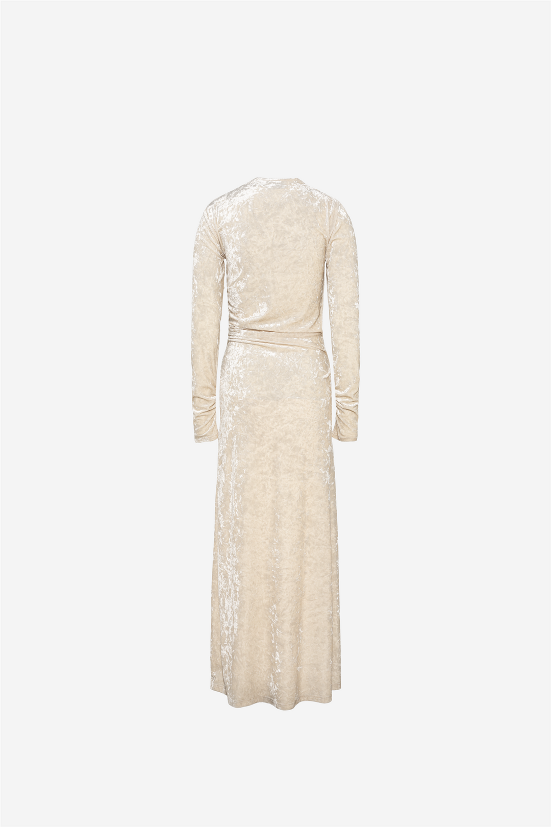 San Dona Dress Velvet Cream