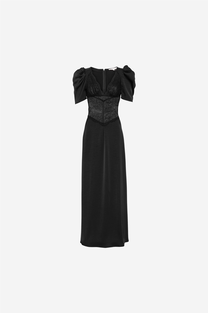 Francis Lace Maxi Dress Black
