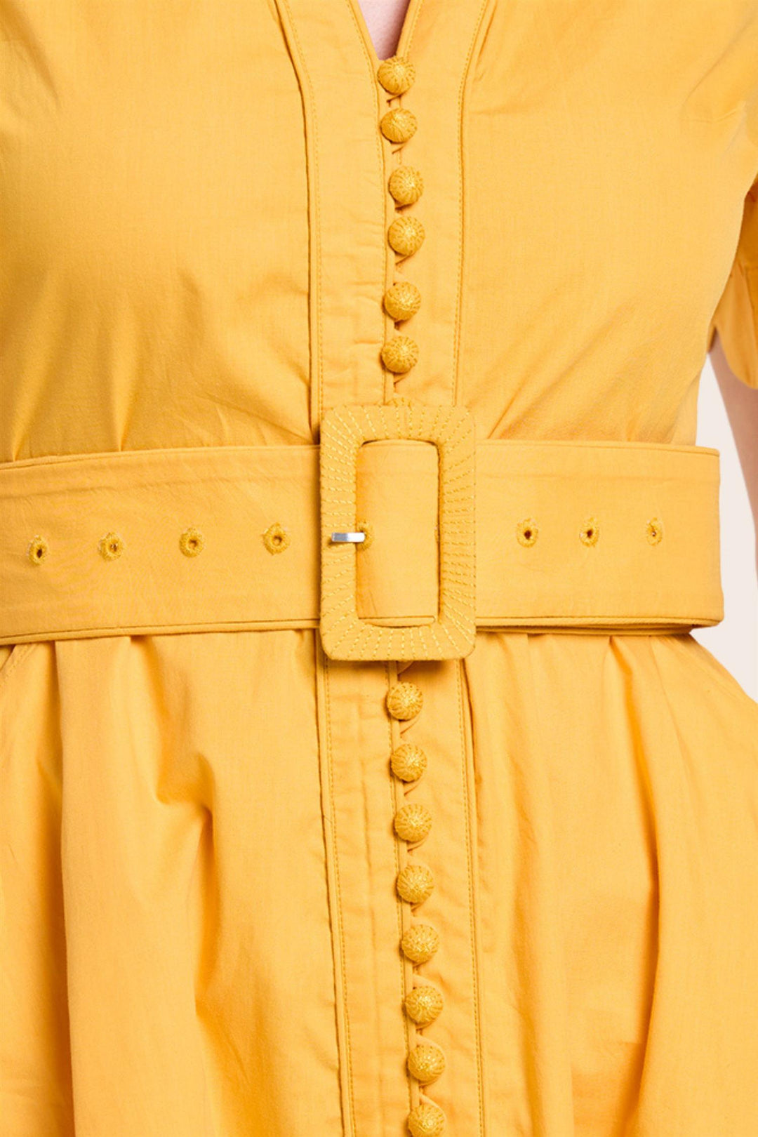 Euphoric Short Dress Warm Sun