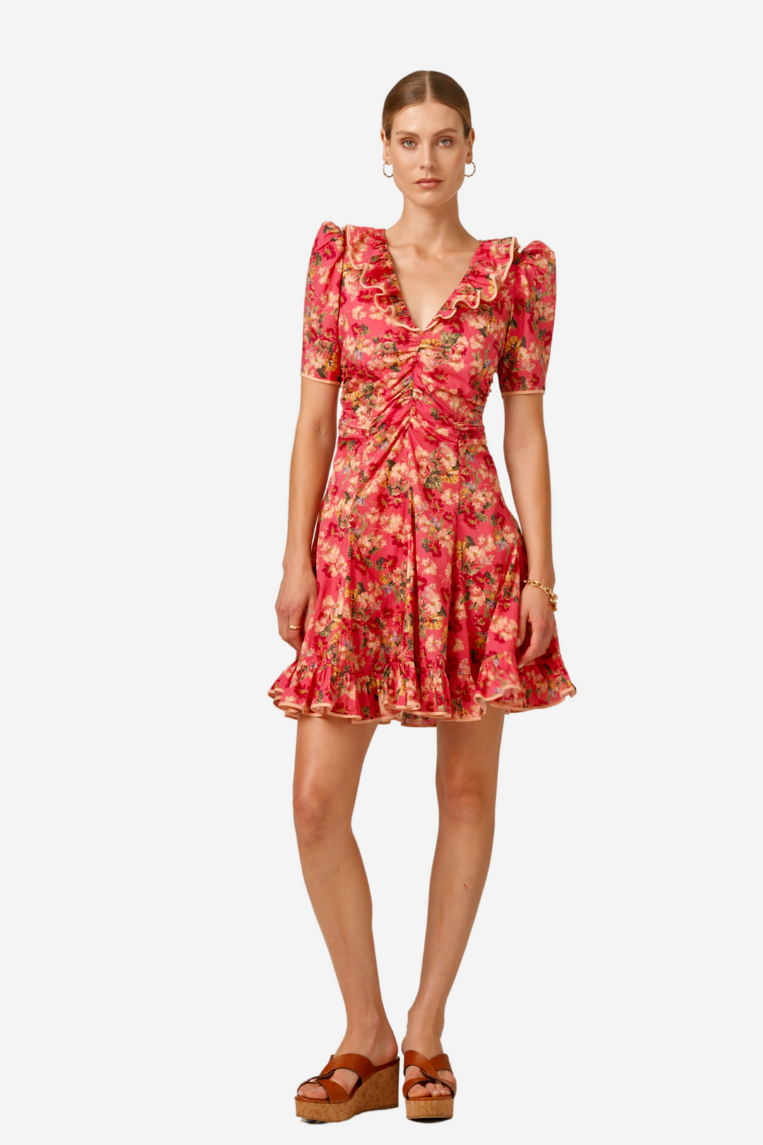 Cotton Party Mini Dress Crush