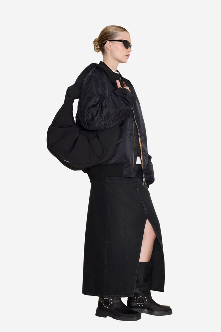 Cocoon Down Sling Bag Black