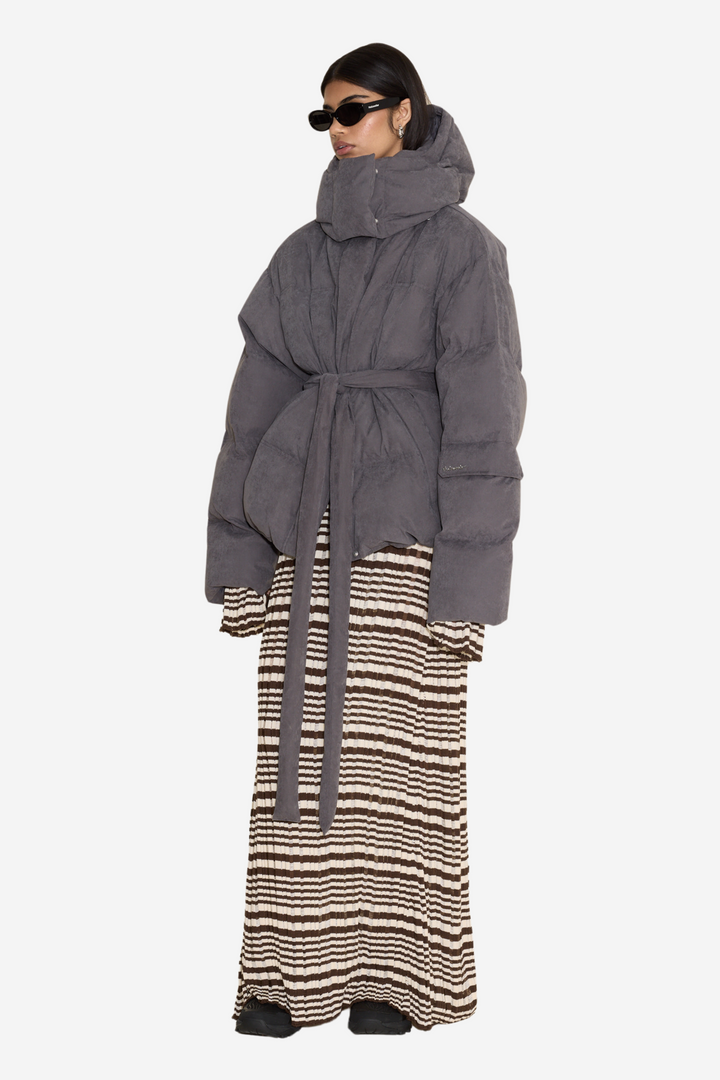 Steilia Brushed Jacket Gray