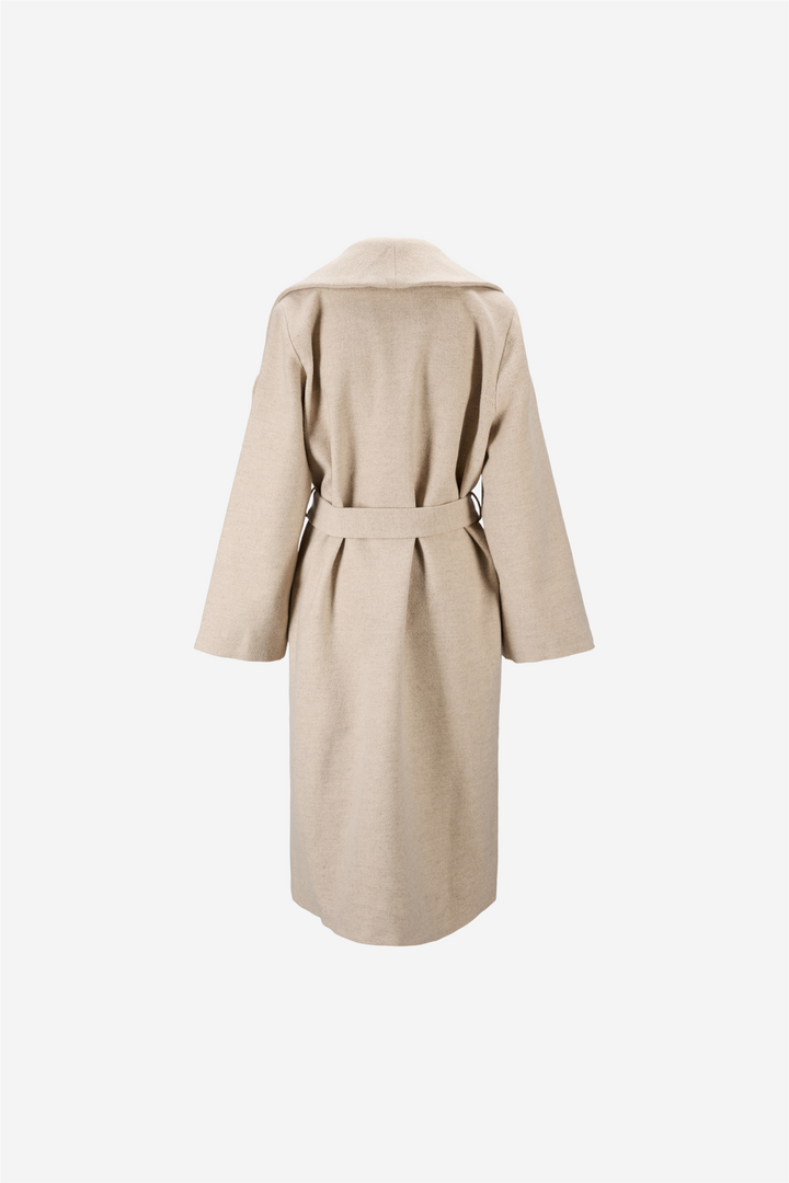 Fringe jacket beige